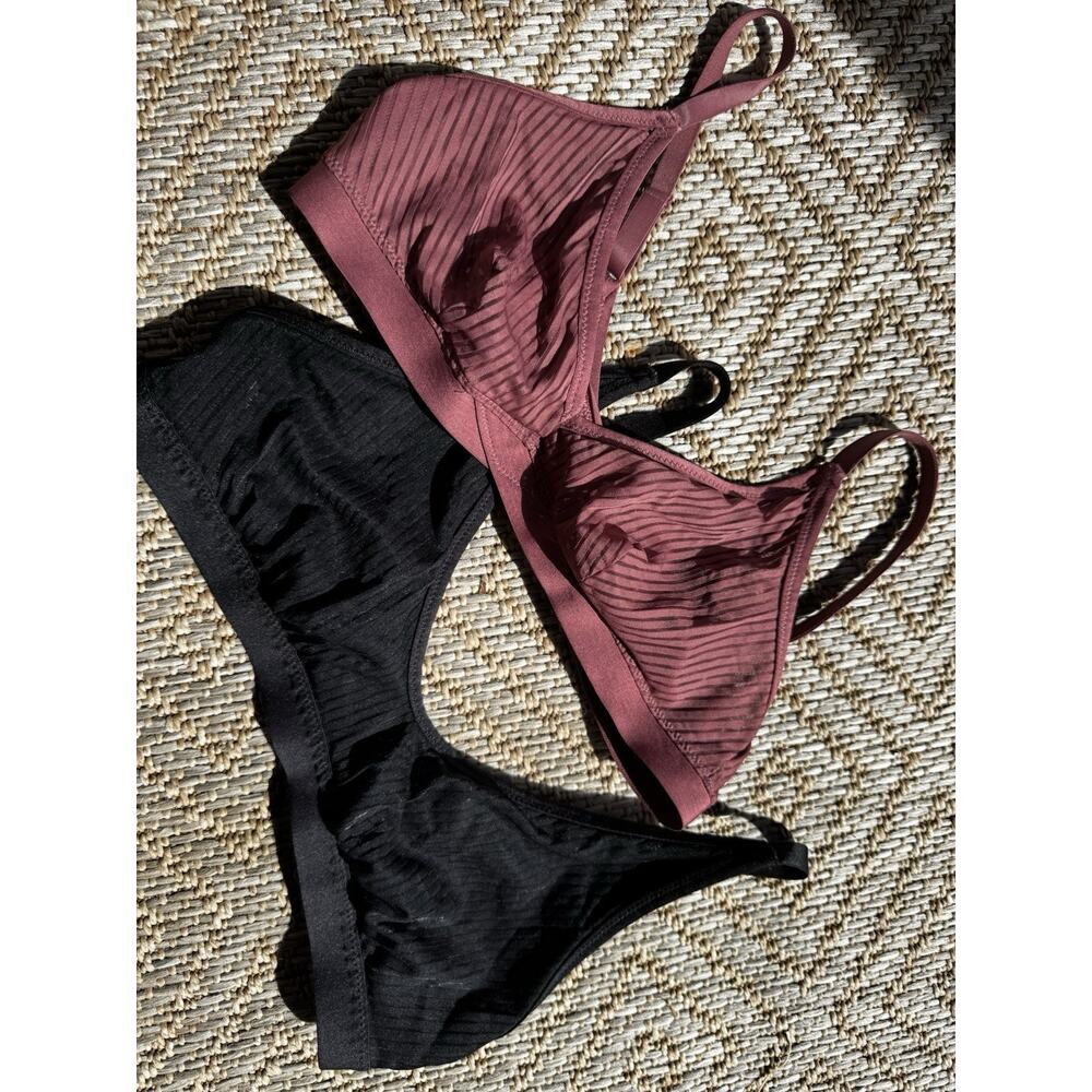 Set Of Two Aerie Bras, L